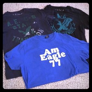 Bundle of 3 American Eagle T shirts